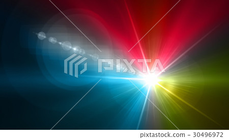 five stars lens flare effect 30496972