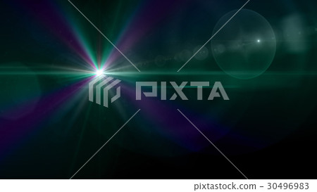 green star effect background green star effect background 30496983