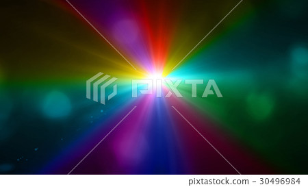 lens flare with boke background 30496984