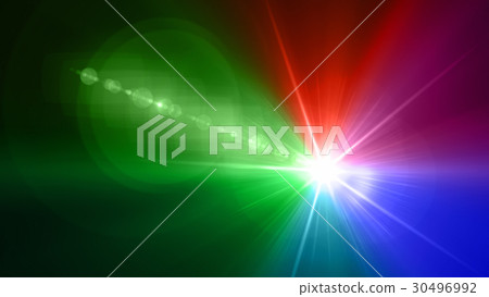 RGB color lens flare - Stock Illustration [30496992] - PIXTA