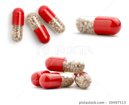 Pills set isolated Pills set isolated 30497513