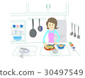 烹飪媽媽的插圖 30497549