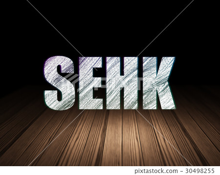 Stock market indexes concept: SEHK in grunge dark 30498255