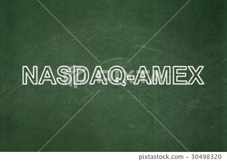 Stock market indexes concept: NASDAQ-AMEX on Stock market indexes concept: NASDAQ-AMEX on 30498320