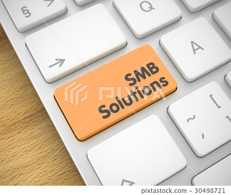 SMB Solutions - Message on the Orange Keyboard Key 30498721