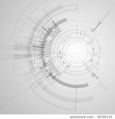 Vector abstract background technology concept. - Stock Illustration ...