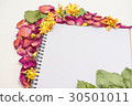 Black notepad. Realistic template notebook. cover 30501011