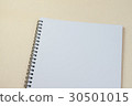 Black notepad. Realistic template notebook.  30501015