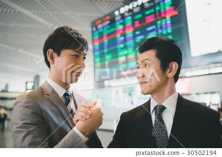 business man, Handshake, handclasp 30502194