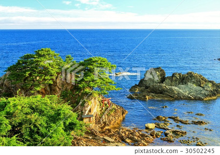Benten Island and the Japan Sea Benten Island and the Japan Sea 30502245