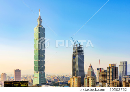View of Taipei 101 and Taipei Skyline 30502762