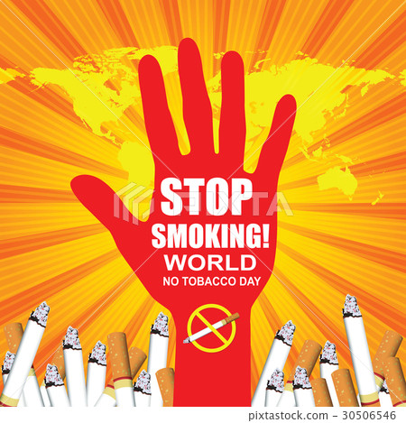 Stop Smoking. World No Tobacco Day. 30506546