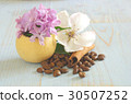 coffee flower still life background 30507252
