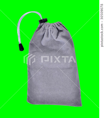 Grey Bags White Rope Fabric green screen 30509078