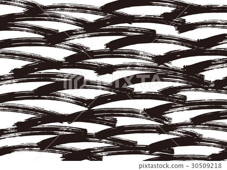 青海波浪紋水彩畫 30509218