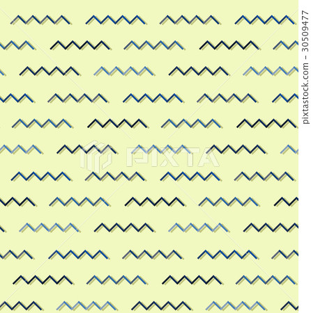 Seamless pattern with zigzag elements 30509477