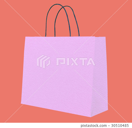 Violet shopping bag. Violet shopping bag. 30510485