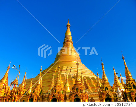 Shwedagon pagoda, Yangon Myanmar. Shwedagon pagoda, Yangon Myanmar. 30512784