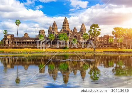 Angkor Wat Temple, Siem reap in Cambodia. 30513686
