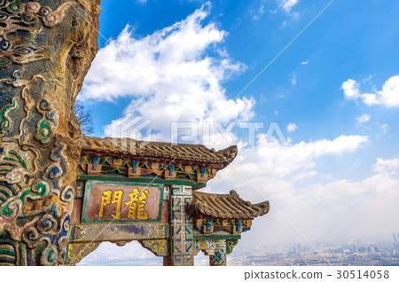 Xishan Mountain Park in Kunming, Yunnan Province. Xishan Mountain Park in Kunming, Yunnan Province. 30514058