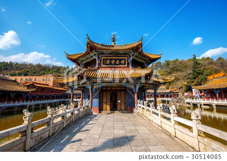 Yuantong Kunming Temple of Yunnan, China. 30514085