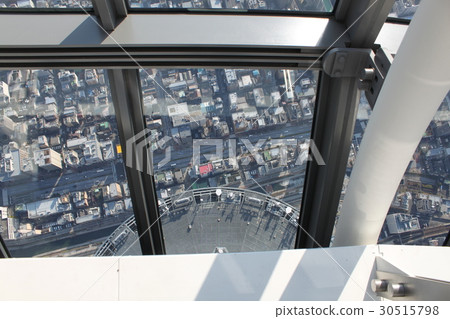 Look down from the Tokyo Sky Tree 30515798
