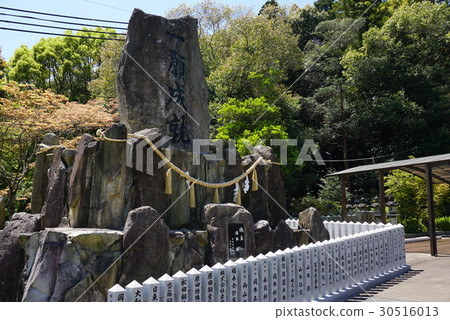 Hyogo prefecture Takasago city Kashima Shrine monumental stone monument 30516013