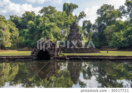 Neak Pean is an artificial island Neak Pean is an artificial island 30517721