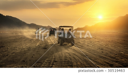 Buggy riding in desert Buggy riding in desert 30519463