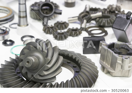 New auto parts for cars on a white background  30520063