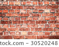 Detailed red brick background 30520248