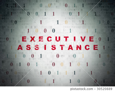 Finance concept: Executive Assistance on Digital Finance concept: Executive Assistance on Digital 30520889