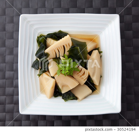 燜海藻和竹筍竹竹 30524194