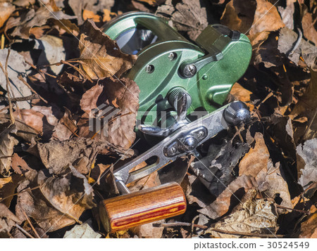 Robust reel for fishing on the foliage 30524549