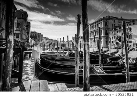 Gondolas in Venice Gondolas in Venice 30525921
