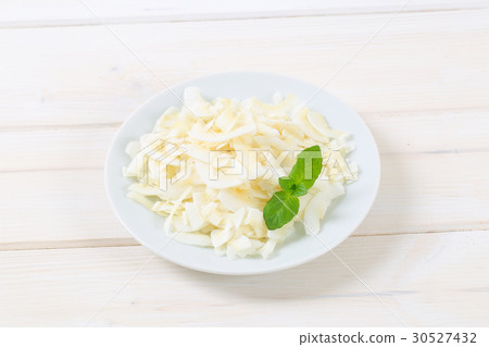plate of coconut chips 30527432
