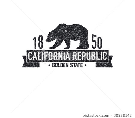 California t-shirt with grizzly bear. 30528142
