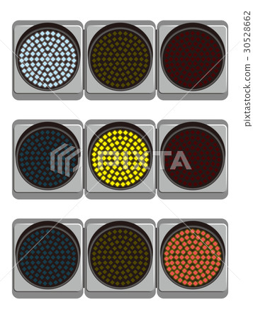 Signal machine (LED square type) - Stock Illustration [30528662] - PIXTA
