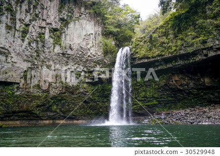這瀑布Gokase河 30529948