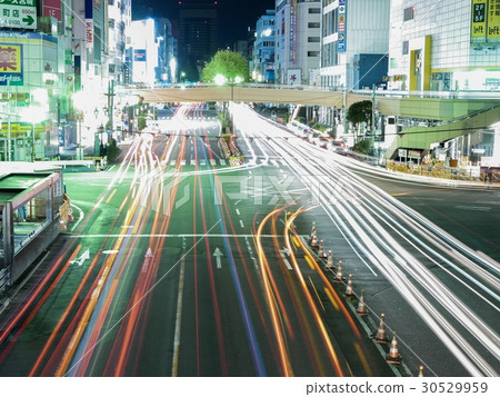 Car light trace 30529959