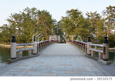 Bridge over Amanohashidate (Kotenbashi) Front, Kyoto Prefecture Miyazu City Bridge over Amanohashidate (Kotenbashi) Front, Kyoto Prefecture Miyazu City 30530575