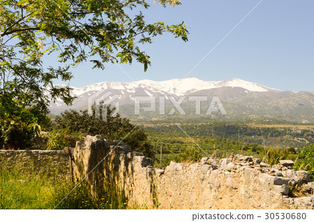 View of the mountains of Mount Ida 30530680