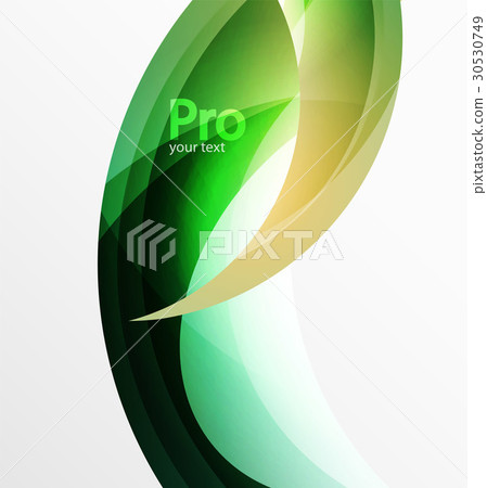 Futuristic hi-tech glass wave abstract background Futuristic hi-tech glass wave abstract background 30530749