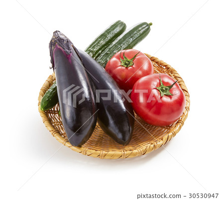 Summer Vegetable Assorted Salad (Shadow Iki, Background Whiteout) 30530947