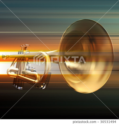 abstract grunge background with trumpet abstract grunge background with trumpet 30531494