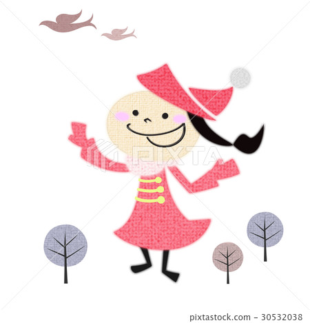 穿著外套的女孩 穿著外套的女孩 30532038