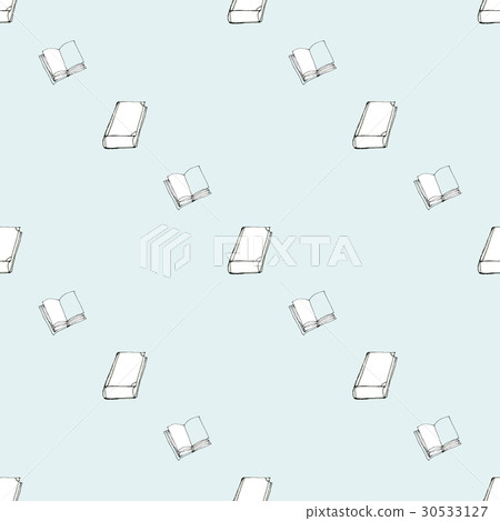 Seamless pattern with books Seamless pattern with books 30533127