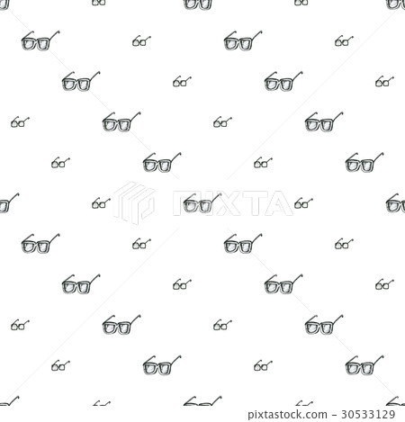 Seamless pattern with sunglasses Seamless pattern with sunglasses 30533129
