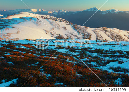 early spring in the mountains 30533399