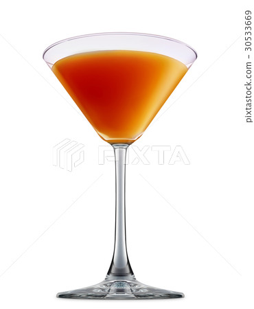 alcohol cocktail isolated on white background alcohol cocktail isolated on white background 30533669